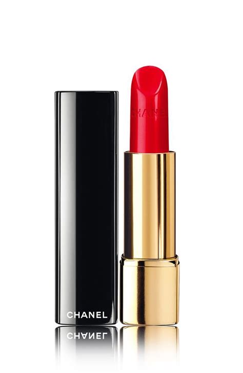 chanel nougat lipstick|Chanel red lipstick.